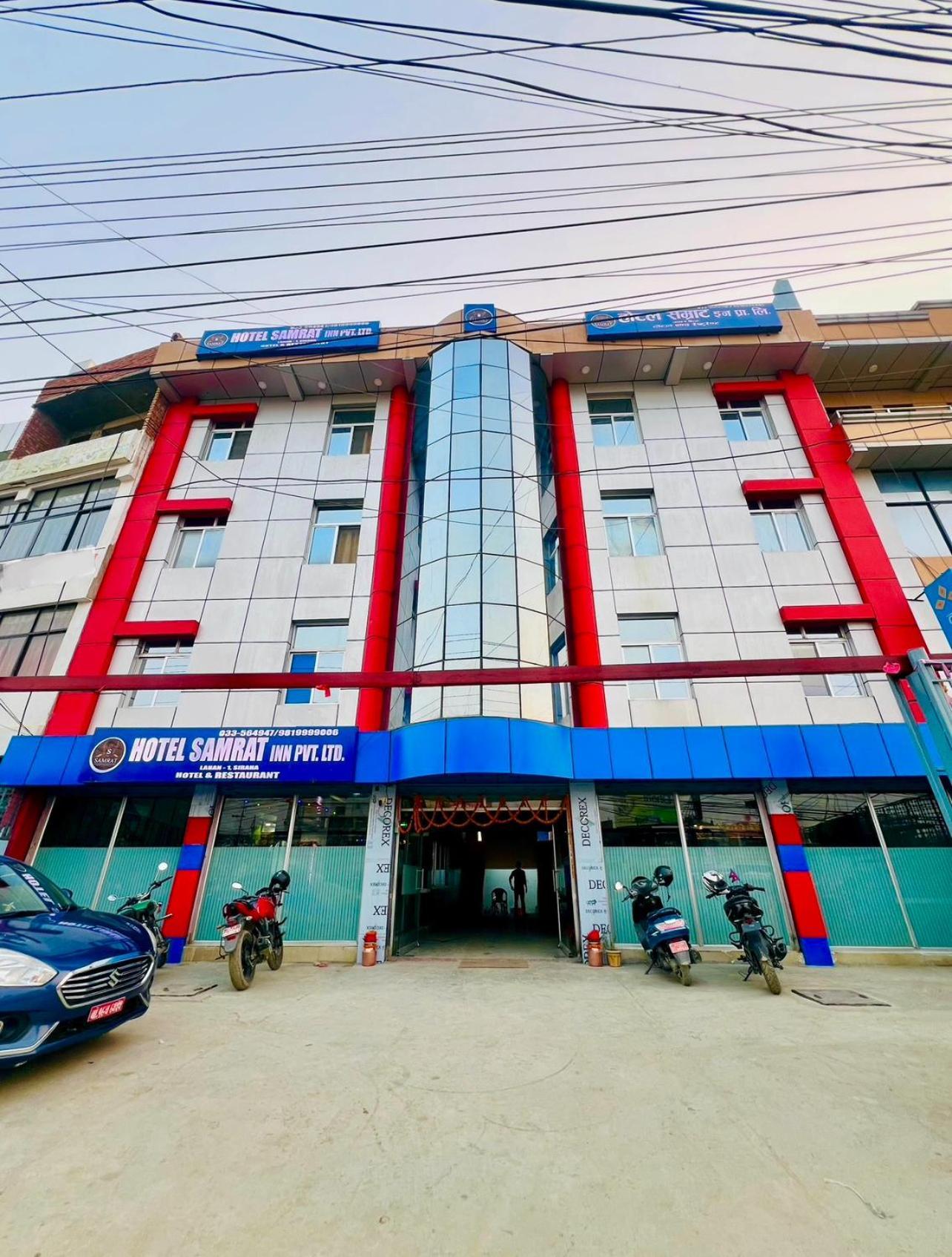 Hotel Samrat Inn Pvt Ltd Lahan ภายนอก รูปภาพ